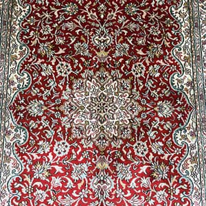 Red Kashan Carpet